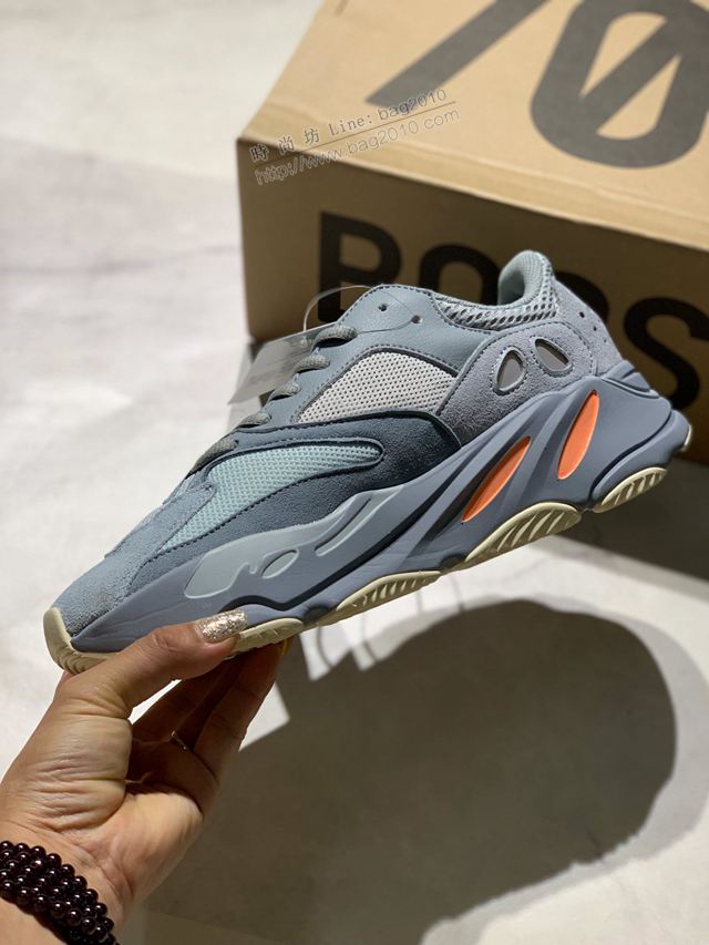 Adidas鞋 阿迪達斯真標巴斯夫真爆 侃爺椰子700 Adidas椰子鞋 男女同款  hdx13263